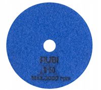 2X NAKŁADKA POLERSKA 100mm NA SUCHO GR. 50 rubi