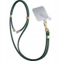 3MK EasyClip Dark Green (gold) smycz do telefonu