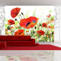 Fototapeta - Country poppies 400x270