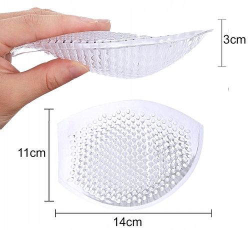 WKŁADKI SILIKONOWE PUSH UP DO STANIKA ODDYCHAJĄCE Ws1s1 na Arena.pl