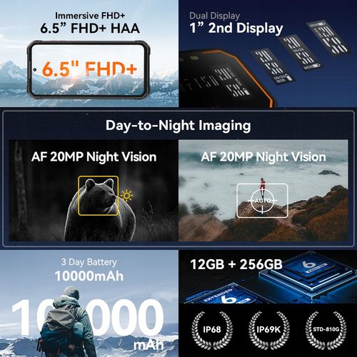SMARTFON IIIF150 B2 6/128GB Orange na Arena.pl
