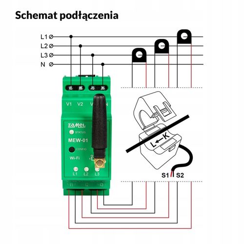 PRZEKŁADNIK PRĄDOWY SC-16 100A SUPLA na Arena.pl