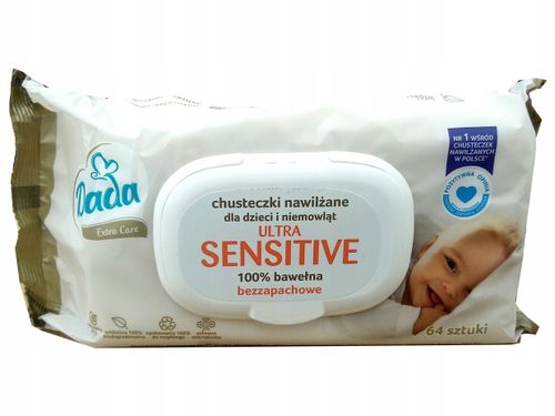 Chusteczki nawilżane Dada Extra Care Sensitive na Arena.pl