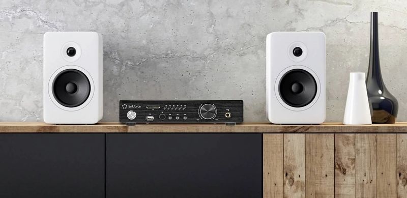 Wzmacniacz HiFi Bluetooth USB SD Pilot 2x 50W zdjęcie 5