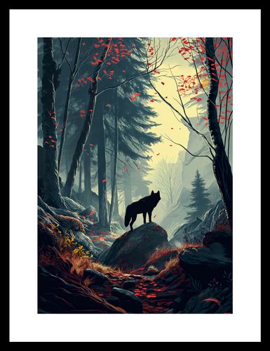 Plakat 21x29,7cm Leśne Echa na Arena.pl