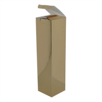 Opakowanie 90 x 90 x 350 mm - złoty, karton ozdobny
