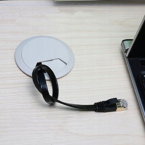 Kabel Ethernet Sieciowy Lan Patchcord Skrętka Internet Płaski Sftp Cat zdjęcie 16