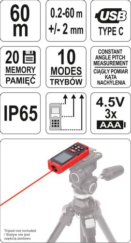 DALMIERZ LASEROWY 60M na Arena.pl
