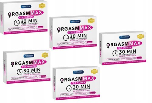TABLETKI ORGASM MAX na ORGAZM i LIBIDO DLA KOBIET na Arena.pl