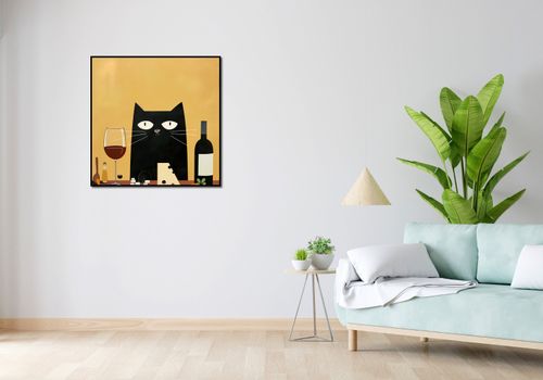 Plakat 80x80cm Gastronomiczna Uczta na Arena.pl