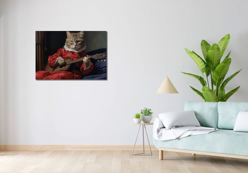 Obraz 90x60cm Melodia Kociej Łapy na Arena.pl