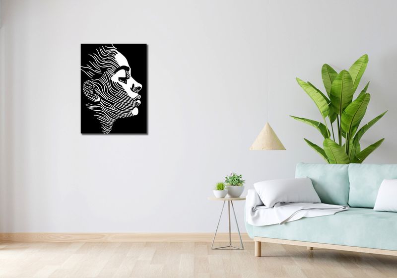 Obraz 50x70cm Linie Wyrazu zdjęcie 2