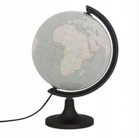 GLOBUS KONTUROWY PODŚWIETLANY 32 CM