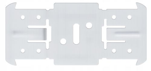 ŁĄCZNIK KRZYŻOWY DO PROFILI CD60 PŁYT GK SUFITÓW OCYNK MALOWANY 100sztuk na Arena.pl