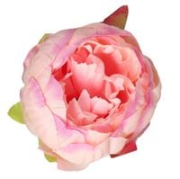 PIWONIA PEONIA GŁÓWKA DO WYRABIANIA JAK ŻYWA DUŻA 8CM SATYNOWA