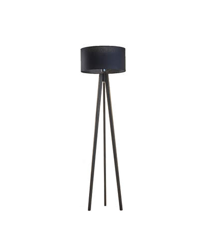 Hebanowa lampa MIAMI E27 tripod na Arena.pl