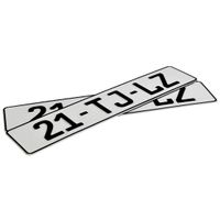 Holenderskie tablice rejestracyjne samochodowe wywozowe