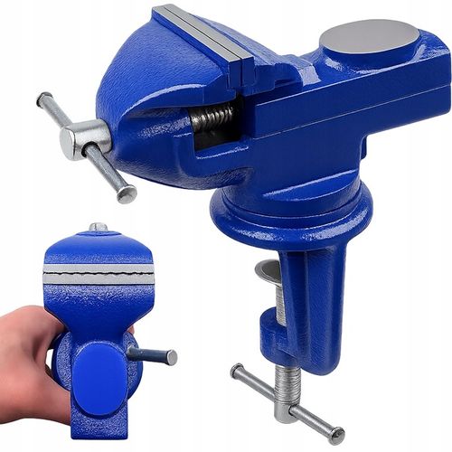 IMADŁO ŚLUSARSKIE OBROTOWE 360 Z KOWADŁEM ŻELIWNE STOŁOWE MOCNE na Arena.pl