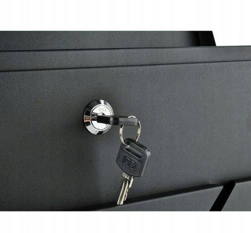 SKRZYNKA NA LISTY POCZTOWA Z NUMEREM DOMU ADRESEM DUŻA GAZETY Z NAPISEM na Arena.pl