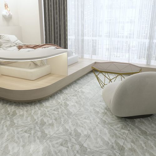 Płytki Winylowe Samoprzylepne PVC Szary Marmur 30x30 cm Zestaw 24 Sztuk na Arena.pl