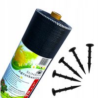 Agrotkanina czarna 1,1x50 UV70 SUNRISE antychwastowa agrowłóknina +