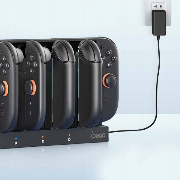 ŁADOWARKA DO JOY-CON STACJA ŁADUJĄCA 4W1 DO PADÓW NINTENDO SWITCH2 zdjęcie 9