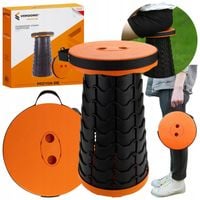 Teleskopowy STOŁEK turystyczny KRZESŁO SKŁADANE wędkarskie, lekkie, 45 cm