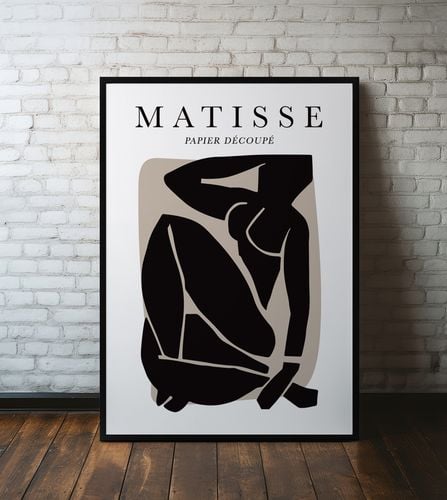 Plakat cyfrowy do wydruku matisse postać na Arena.pl