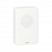 dzwonek przewodowy elektroniczny orno lark maxi ac biały - on-dp-mr-161