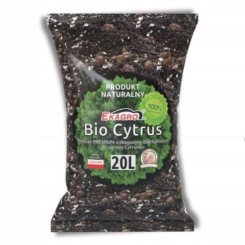 BIO Podłoże do Cytrusów 20l EKO Ziemia Oliwki Mango Awokado na Arena.pl