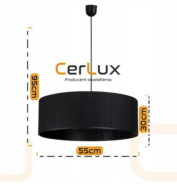 Lampa wisząca PLISA 55 cm zdjęcie 2