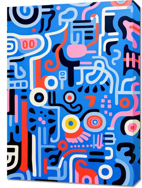 Obraz 50x70cm Rytmiczne Echo zdjęcie 1