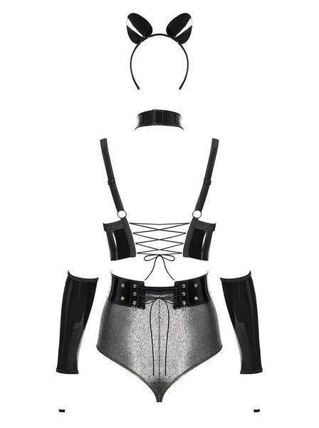 Ekskluzywny Komplet Kociaka Obsessive - Silveria S/M zdjęcie 4