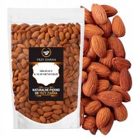 MIGDAŁY KALIFORNIJSKIE 500g całe naturalne swieże migdały wysoka jakość