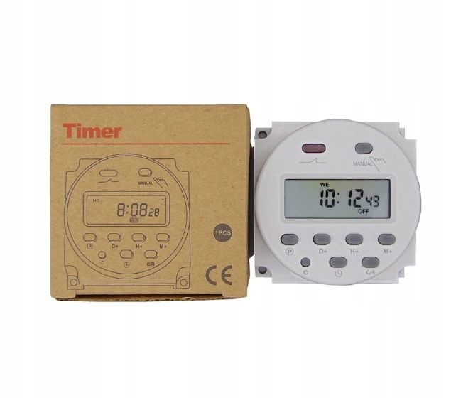TIMER WYLACZNIK WLACZNIK CZASOWY PROGRAMATOR 3600W zdjęcie 2
