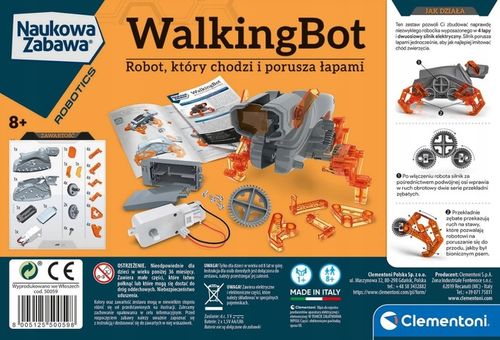 Chodzący robot bioniczny WALKINGBOT Clem 50059 na Arena.pl