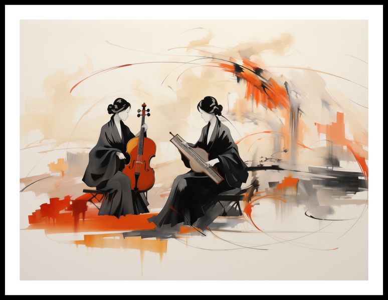 Plakat 80x60cm Harmonia Ciszy zdjęcie 3