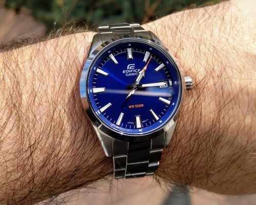 Zegarek Męski Casio Edifice EFV-100D-2AVUEF + BOX na Arena.pl