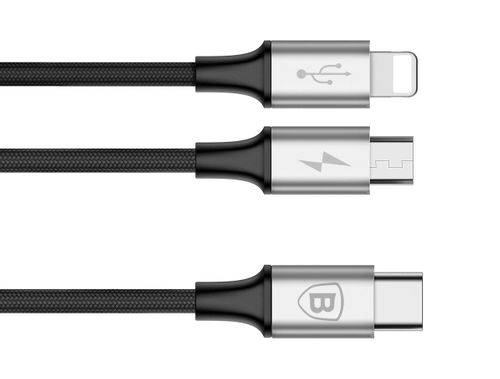 Kabel 2w1 Type-C to Type-C + Micro Baseus Rapid 3A na Arena.pl