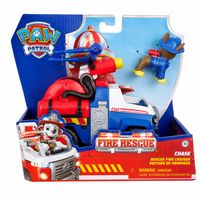 Psi Patrol PAW Patrol Chase–pojazd strażacki Fire Rescue Cruiser, z figurką