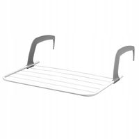 Suszarka na ubrania zawieszana składana mała przenośna biała wytrzymała