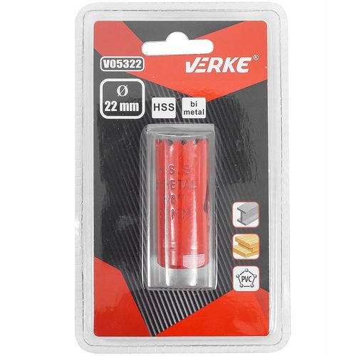 otwornica bimetalowa 22mm verke na Arena.pl