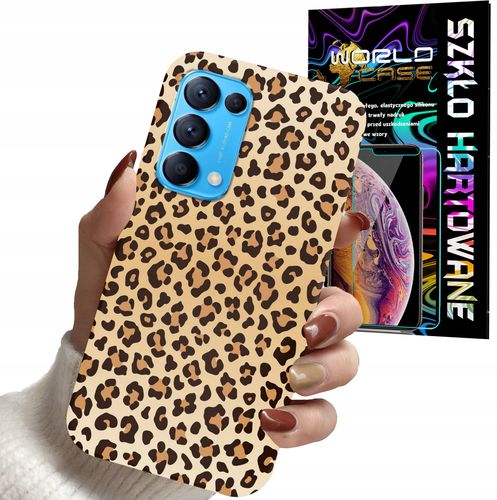 ETUI DO OPPO RENO 5 4G 5G - PANTERKA WZORKI MODNE WZORY DLA KOBIET + SZKŁO na Arena.pl