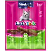Vitakraft Cat Stick Mini Kabanosy Z Kurczakiem I Trawą 3x18g