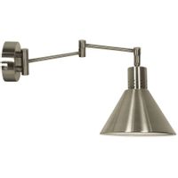 Lampa ścienna retro COPENHAGEN 21-41753 na wysięgniku metalowy satyna