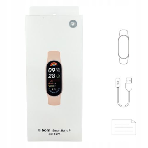 Smartband Xiaomi Smart Band 9 Różowy na Arena.pl
