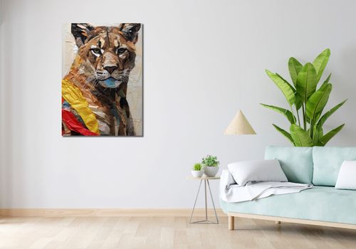 Obraz 70x100cm Papierowy Tygrys na Arena.pl