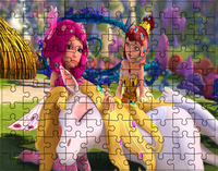 Puzzle tradycyjne Mia i Ja