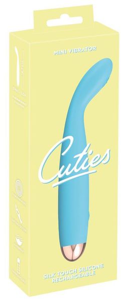 wibrator mini cuties niebieski usb 18,7 cm zdjęcie 11