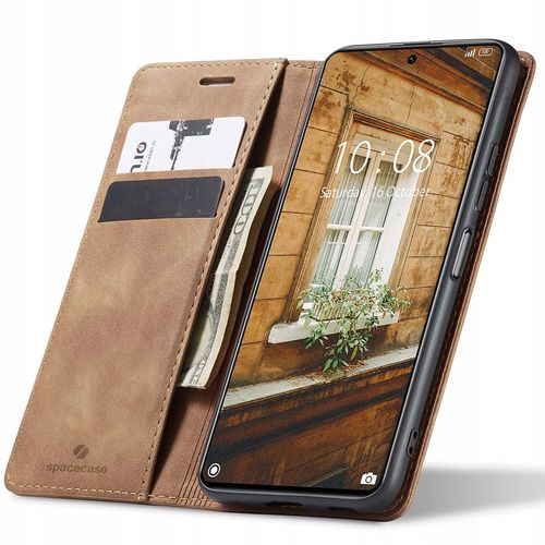 Spacecase Wallet Galaxy Note 10 Lite light brown na Arena.pl